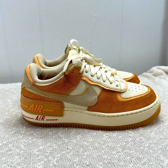 NIKE Air Force 1 Low Shadow Sisterhood Cashmere Shoes Sneakers 6.5 Women’s - Picture 8 of 10